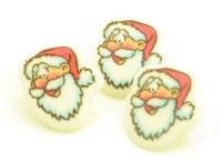 Dekoraufleger Nikolausköpfe 10 Stück