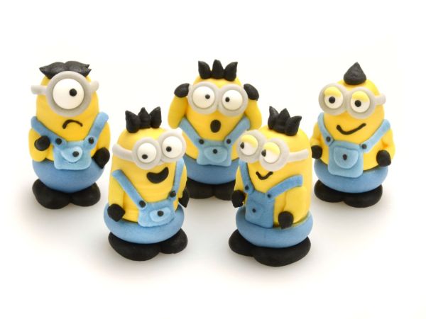 Minions Zucker 5 Stück