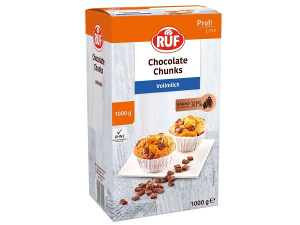RUF Chocolate Chunks Vollmilch 1kg