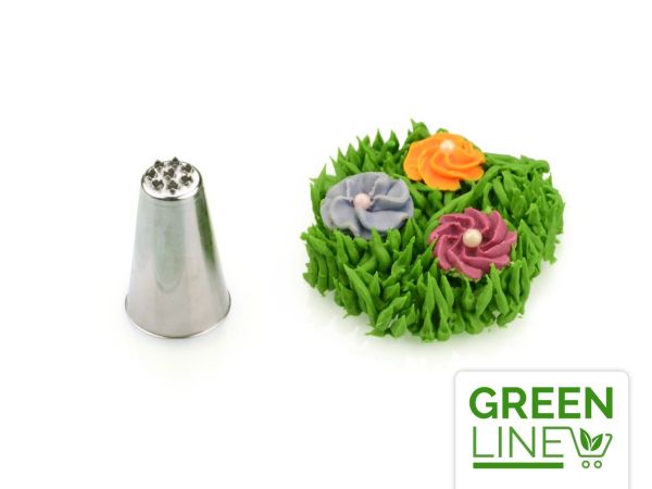 Garniertülle Vermicelle Stern klein GREENLINE
