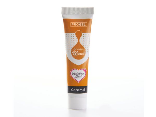 Lebensmittelfarbe ProGel Caramel 25g