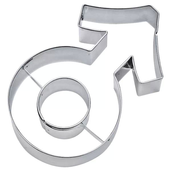 Städter - Ausstecher Männlich-Zeichen - ca. 9 cm