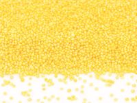 Mini-Perlen gelb-glimmer 100g