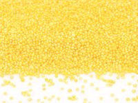 Mini-Perlen gelb-glimmer 100g