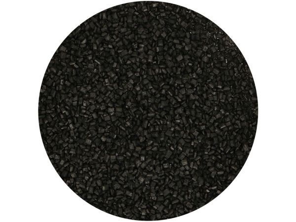 FunCakes Gefärbter Zucker Schwarz 80g
