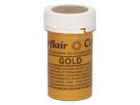 Sugarflair Pastenfarbe Satin gold 25g