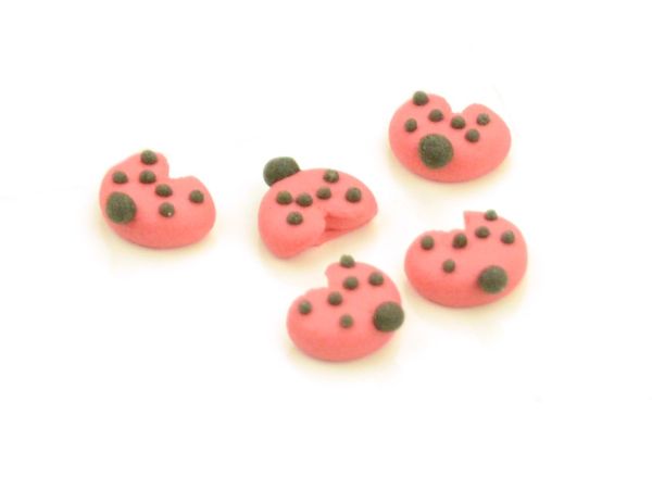 Glückskäfer 11mm Zucker 200 Stück