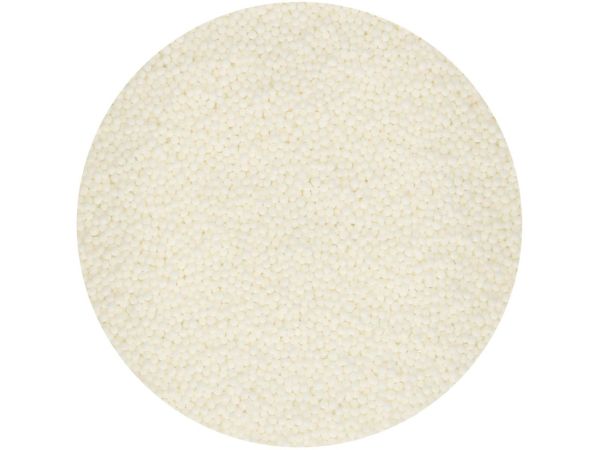 FunCakes Miniperlen Weiß 80g