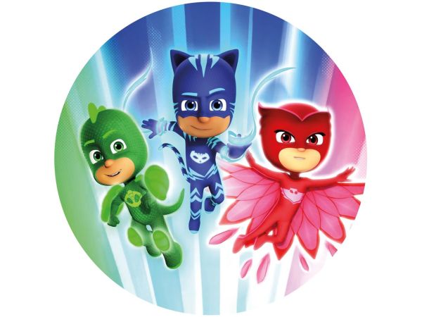 Tortenaufleger PJ Masks 2, rund 20cm