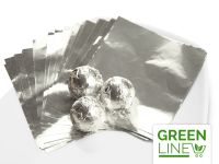 Wickelfolie silber 50 Blatt