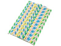 Lolli-Halme 20cm bunt 30 Stück