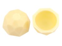 1 Folie Diamanten-Schalen Weiß
