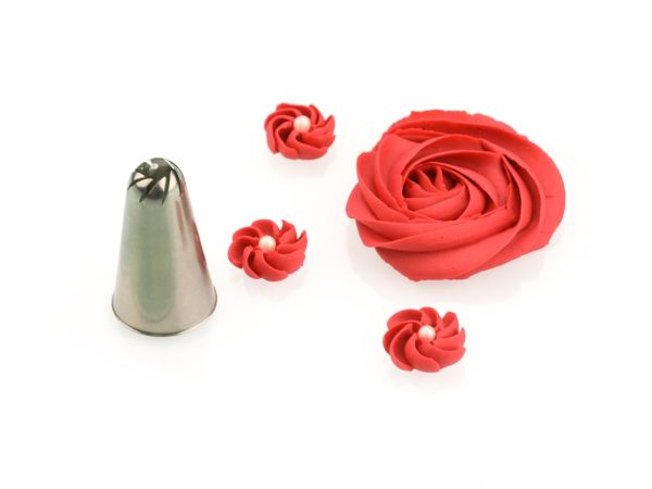Garniertülle Rosenausdreher